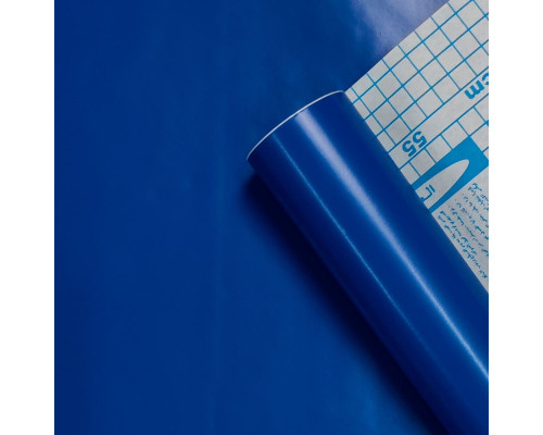 Самоклеющаяся пленка синяя 0,45х10м SW-00000823