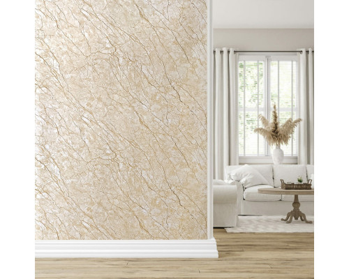 Декоративна ПВХ плита світло-бежевий мармур 1,22х2,44мх3мм SW-00001408