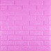 3D панель самоклеюча цегла пурпурна 700х770х5мм (14-5) SW-00001334