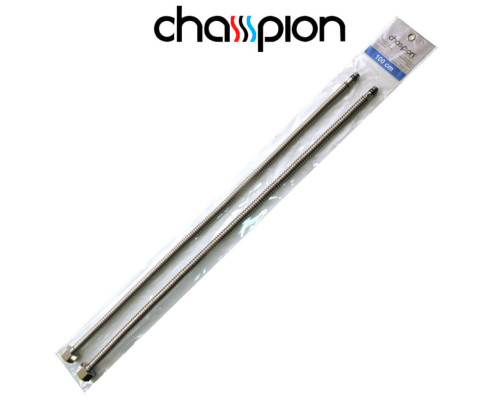 Шланг гофра підводка до змішувача нержавіюча сталь М10*1/2" 100см