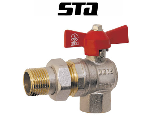 STA Кран з американкою 1/2 кутова.