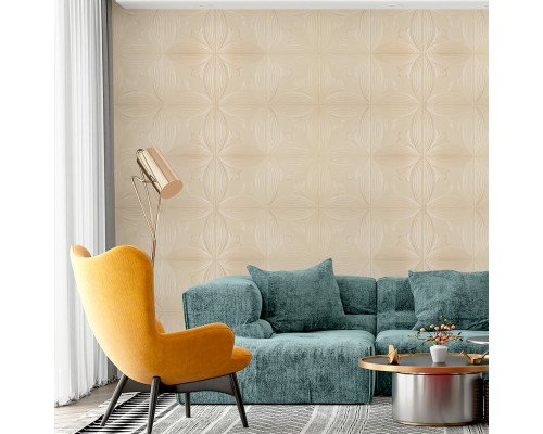 Панель 3D Beige 700*700*6mm (D) SW-00001960