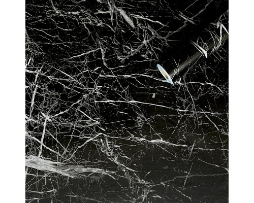 Самоклеющаяся пленка черный мрамор с паутинкой 0,45х10мх0,07мм SW-00001276