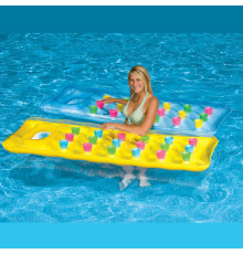 Матрас для плавання надувний 59894NP, 18-Pocket Suntanner Lounge Intex