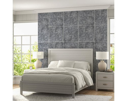 Декоративна ПВХ плита попелястий мармур 600*600*3mm (S) SW-00001626