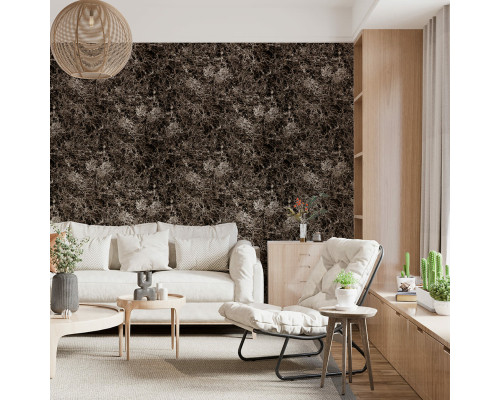 Декоративна ПВХ плита сірий темно-сірий мармур 1,22х2,44мх3мм SW-00001407