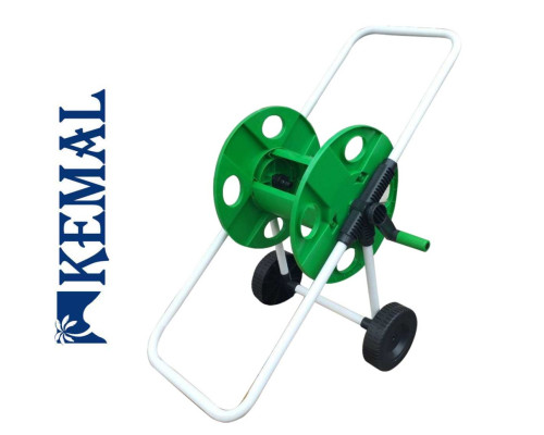Тележка для шланга (с колёсами) (60м-1/2, 30м-3/4) Kemal T8002