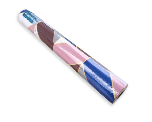 Самоклеющаяся пленка розовые треугольники 0,45х10м SW-00001225