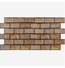 Декоративна ПВХ панель цегла під коричневий мармур 960х480х4мм SW-00001428