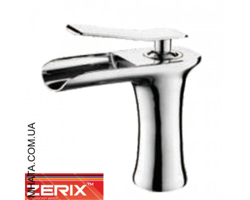 Змішувач для умивальника "Водоспад" LR1055-23 (Chr-001)