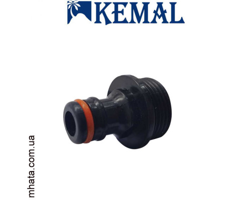Адаптер с наружной резьбой резьбой 3/4"н Kemal M1014, Турция
