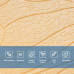 Панель 3D Beige 700*700*6mm (D) SW-00001949