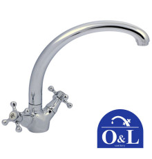 Смеситель для умывальника O&L Mayfair Euro Product (Chr-273)