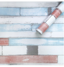 Самоклеющаяся пленка лазурное дерево 0,45х10м SW-00001264