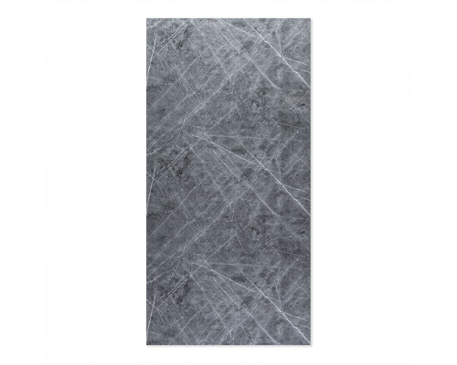 Декоративна ПВХ плита сірий натуральний мармур 1,22х2,44мх3мм SW-00001406