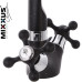 Смеситель для кухни ухо MIXXUS Color Black (черный) (Chr-273), Польша