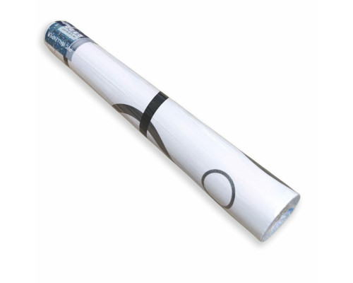 Самоклеющаяся пленка серебряные круги 0,45х10м SW-00001201