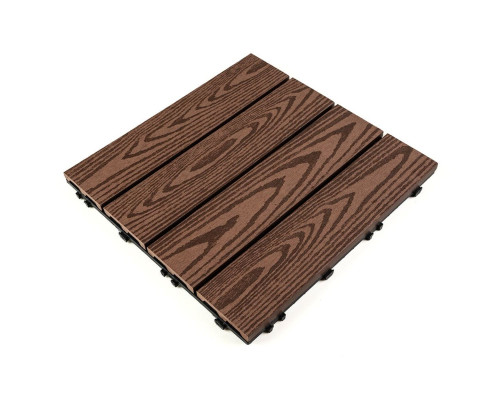 Композитная плитка WPC кедр 30*30CM*2СM (D) SW-00001705