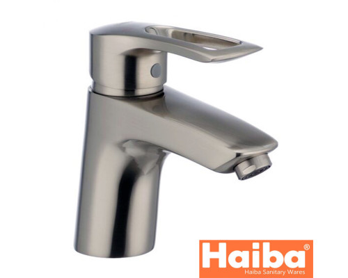 Смеситель для умывальника HAIBA HANSBERG RS-001 нержавейка