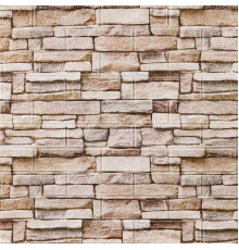 Самоклеюча 3D панель під бежеву цеглу катеринослав 700х770х3мм (344-3) SW-00001383