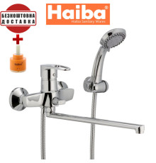 Змішувач для ванни довгий ніс HAIBA XIDE EURO (Chr-006)