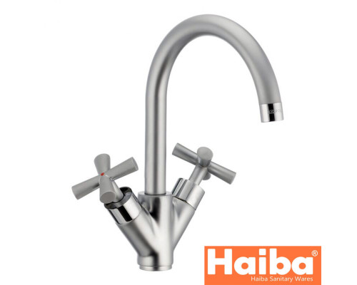 Змішувач для кухні Вухо HAIBA SENTOSA SATIN-011-U