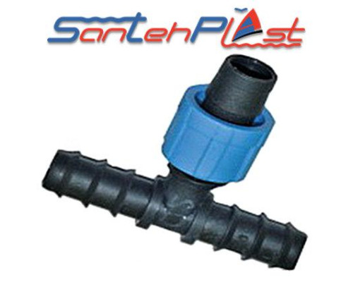 Тройник для капельной трубки (DN 16*17*16) Арт. SL-021