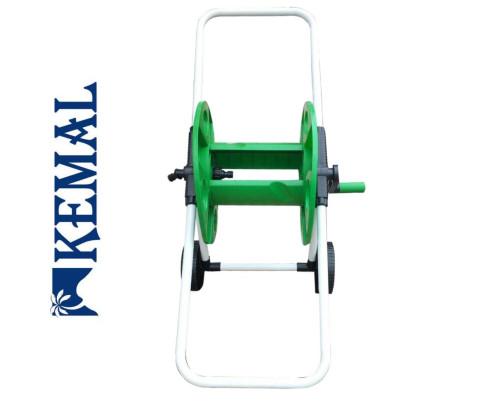 Тележка для шланга (с колёсами) (60м-1/2, 30м-3/4) Kemal T8002