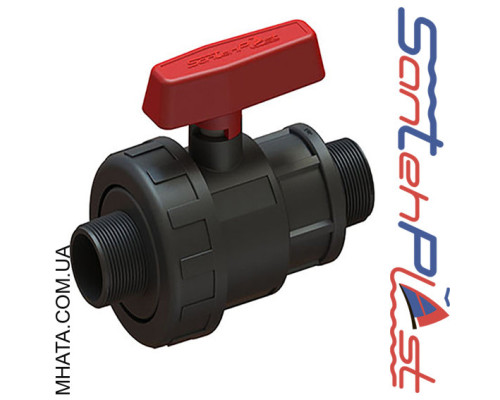 Santehplast Кран с наружной резьбой 3/4 НН DN 25