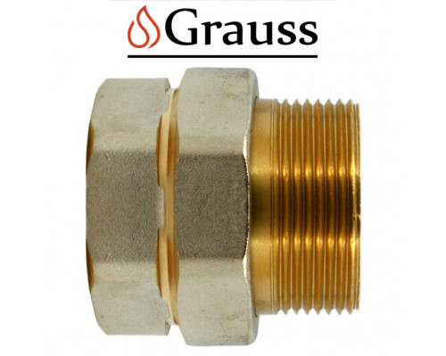 Зганяння американка пряма нікельована Grauss d 1 1/2, Німеччина