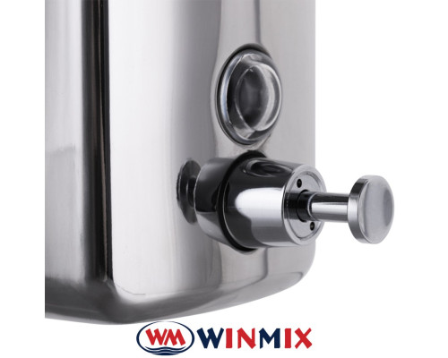Дозатор для рідкого мила WInmix D-500-SUS настінний (об'єм 500 мл)