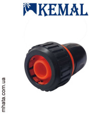 Коннектор 3/4 с аквастопом для шланга Kemal M1007, Турция