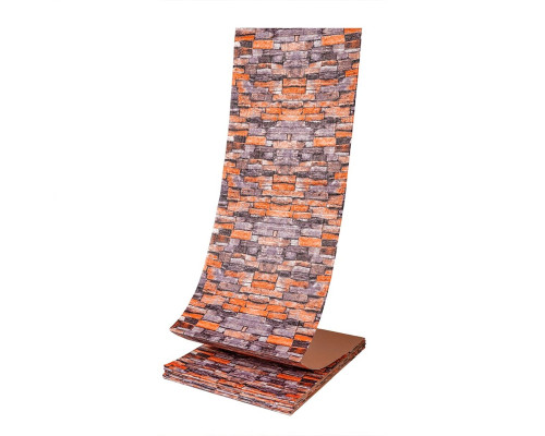 Самоклеюча 3D панель пісковик катеринославська цегла 19600x700x3мм SW-00001735