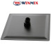 Душевая лейка тропический душ из нерж. стали SUS304 Winmix WM-06 Black (20*20 см)