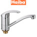 Смеситель для кухни елка на гайке HAIBA MARS (Chr-555) 25см