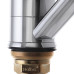 Смеситель для кухни елка на гайке HAIBA MARS (Chr-555) 25см