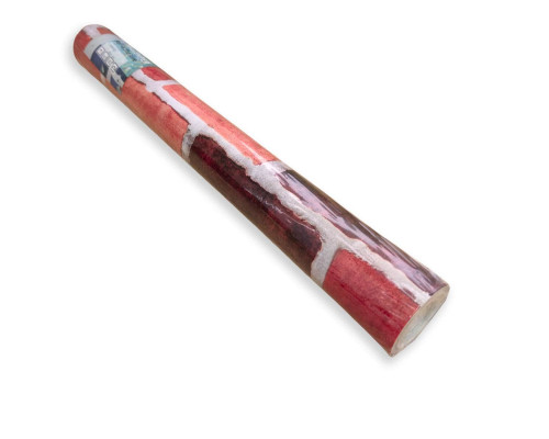 Самоклеющаяся пленка бордовый кирпич 0,45х10м SW-00001271