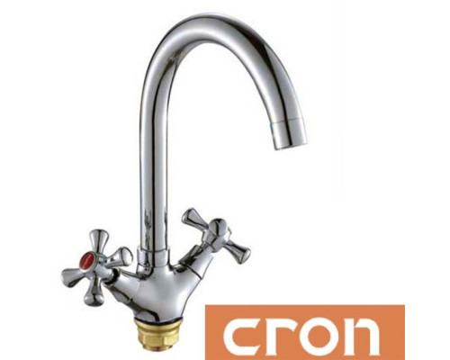 Смеситель для кухни Cron SMES на гайке (Chr-275)