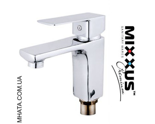 Смеситель для умывальника на гайке Mixxus  Finio (Chr-001)