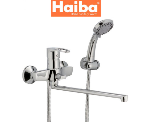 Змішувач для ванни довгий ніс HAIBA XIDE EURO (Chr-006)