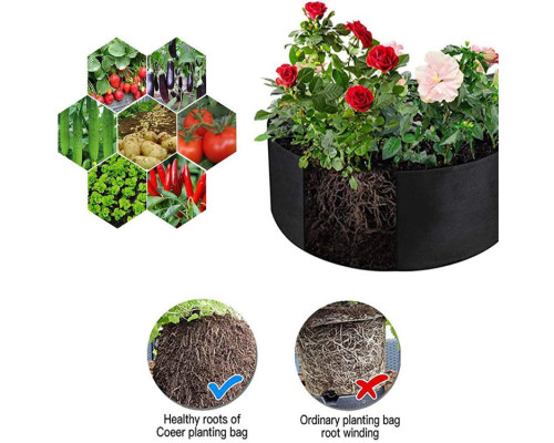 Садовая клумба AgroTeks 120х20см/226 л