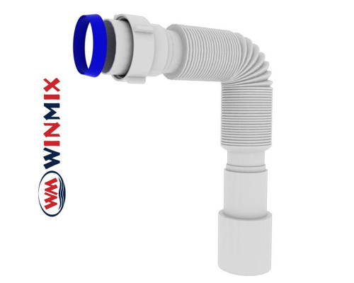 Гофротруба для унитаза GN-01-A  соединительная с накидной гайкой 1 1/2