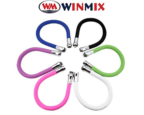 Гусак силіконовий гнучкий Winmix BLACK (чорний)