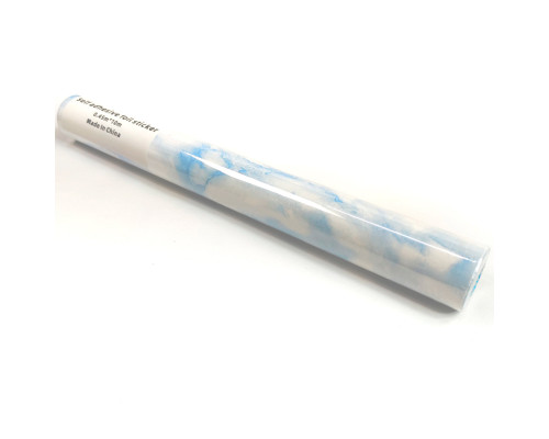 Самоклеющаяся пленка голубой мрамор 0,45х10м SW-00000815