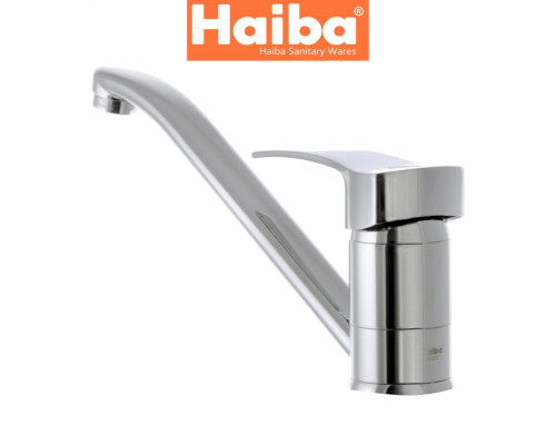 Змішувач для кухні ялинка на шпильці 25см HAIBA ONIX (Chr-004)