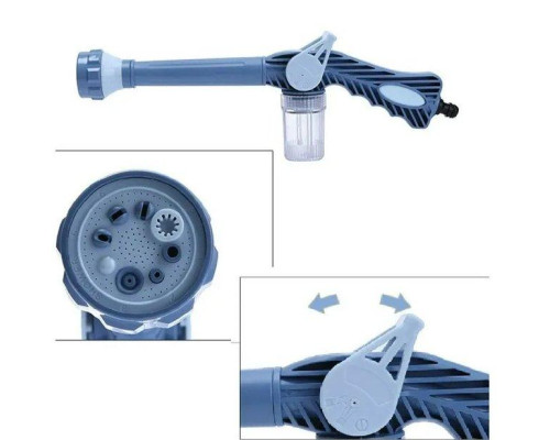 Многофункциональный распрыскиватель, насадка на шланг с отсеком для моющих средств