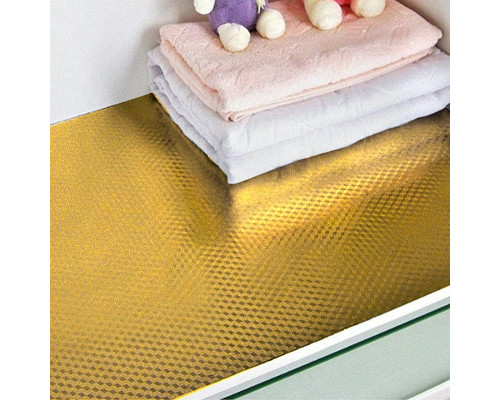 Самоклеюча плівка 3д куби золото 0,40х10м SW-00000792