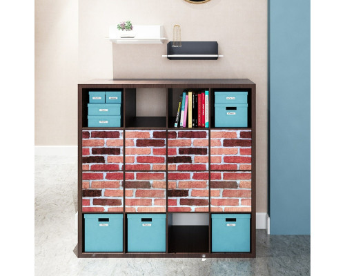 Самоклеющаяся пленка бордовый кирпич 0,45х10м SW-00001271