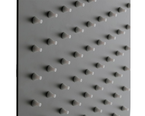 Душевая лейка тропический душ из нерж. стали SUS304 Winmix WM-06 Black (20*20 см)