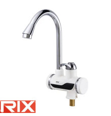 Электрический проточный водонагреватель Rix ELW 02-EP С УЗО с индикатором темп. на мойку 3 кВт